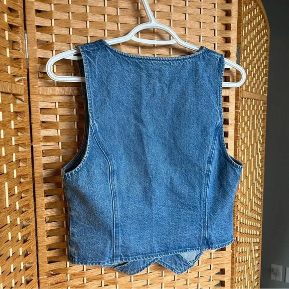 Wilfred Free Charisma denim vest - size medium - Picture 3 of 7
